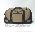 600D Polyester duffle bag with wheels